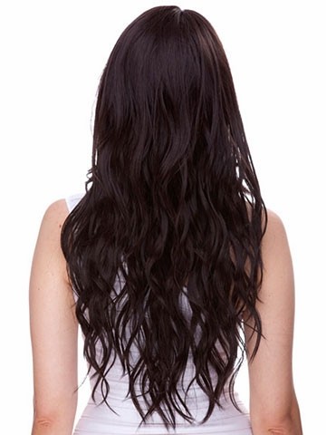 Pretty Capless Wavy Synthetic Wig