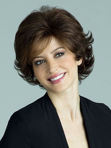 Most Popular Wavy Short Length Capless Synthetic Wig