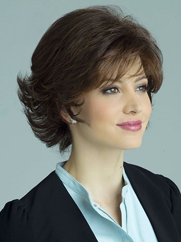 Most Popular Wavy Short Length Capless Synthetic Wig