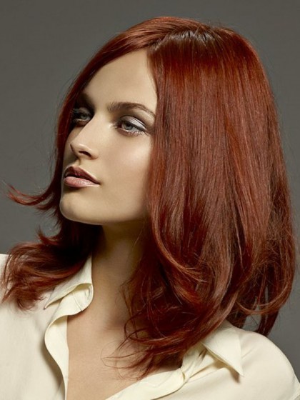 Elegant Lace Front Long Wavy Synthetic Wig