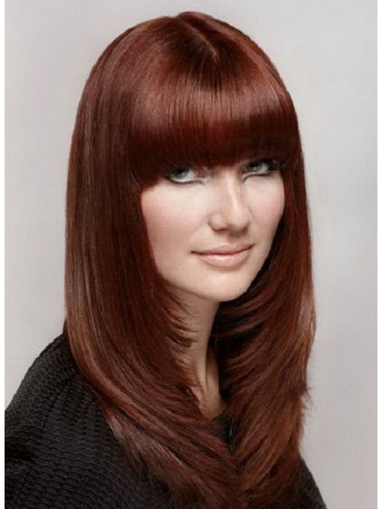 Popular Straight Synthetic Capless Wig