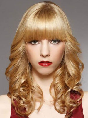 Popular Wavy Medium Length Capless Synthetic Wig