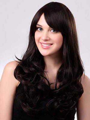 Sweet Wavy Long Capless Synthetic Wig