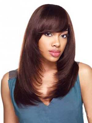 Stupendous Capless Synthetic Long Straight Wig