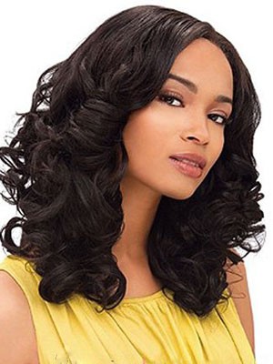 Polished Synthetic Wavy Long Capless Wig