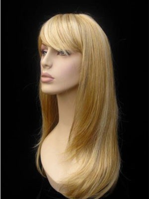 Flattering Synthetic Long Capless Straight Wig