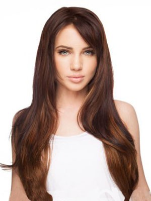 Chic Lace Front Synthetic Straight Wig