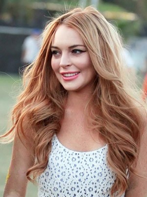 Long Synthetic Wavy Lace Front Wig