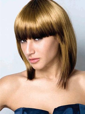 Polished Synthetic Straight Capless Wig