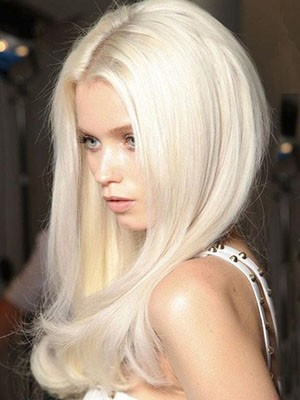 Flattering Synthetic Lace Front Straight Wig