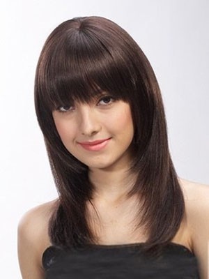 Stylish Synthetic Straight Capless Wig