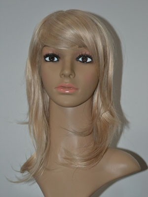 Natural Synthetic Straight Caples Wig