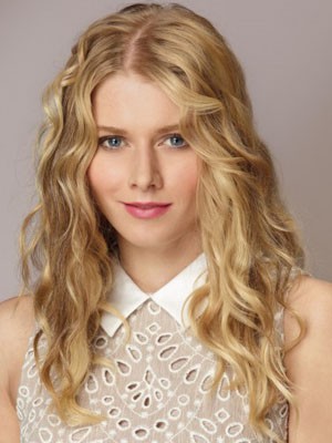 Natural Synthetic Lace Front Wavy Wig