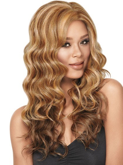 2018 New Style Long Layered Goddess Waves Wig