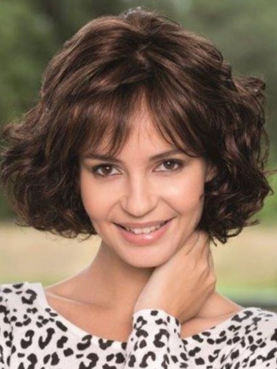 Classic Synthetic Wavy Capless Wig