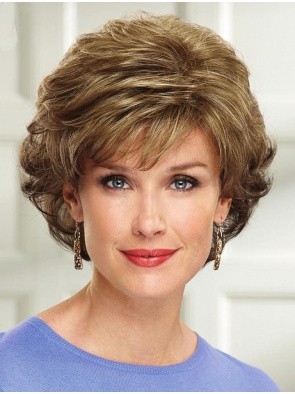 Charming Synthetic Wavy Capless Wig