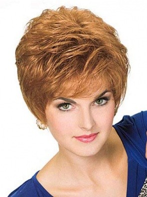 Graceful Synthetic Wavy Capless Wig