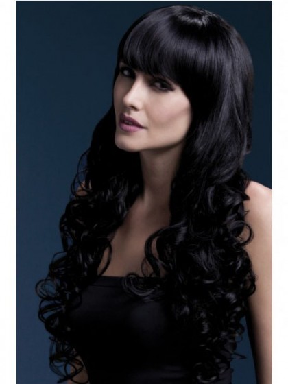 Pleasant Synthetic Wavy Capless Wig