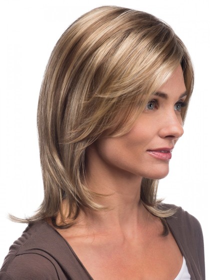 Elegant Synthetic Straight Lace Front Wig