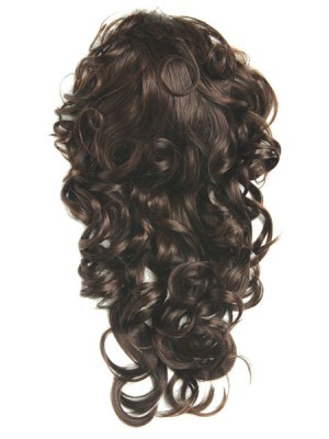 Flattering Long Wavy 3/4 Wig