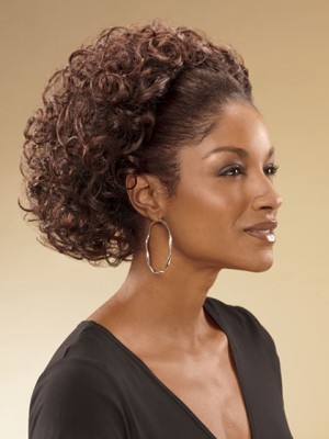 Gorgeous Curls Syntehtic 3/4 Wig