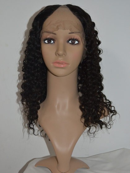 Spiral Curls Remy Hair U Part Wig