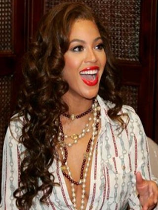 Beyonce Zauberhafte Lang Wellig Perücke