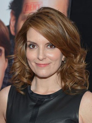 Tina Fey Elegant Frisur Spitzefront Perücke