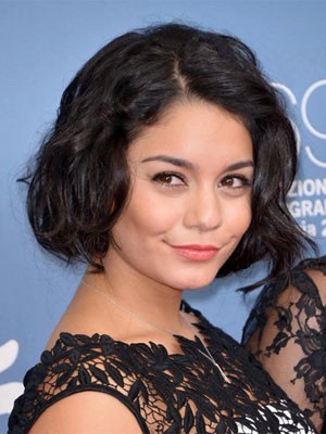 Staunenswert Vanessa Hudgens Frisur Spitzefront Echthaar Perücke