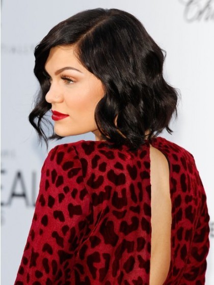 Jessie J Gute Handgebundene Remy Echthaar Perücke