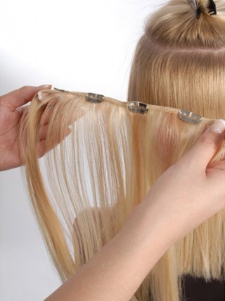 18 Inches Verlängerung 100% Echthaar Mit 4 Stücke Clip