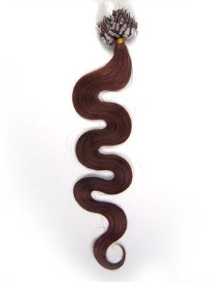 Wellig 20 Inches 100% Echthaar Micro Loop Haarverlängerung