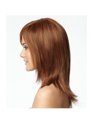 Kappenlose Gerade Neue Stile Remy Echthaar Perücken