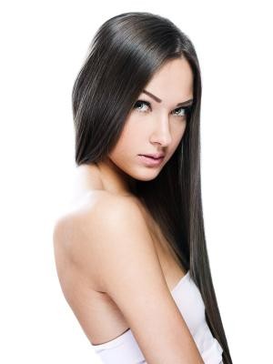 Vollspitze Jugendliche Gerade Indian Remy Echthaar Perücken