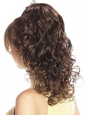 Präzis Pferdschwanz Curl Clip In Haarteile